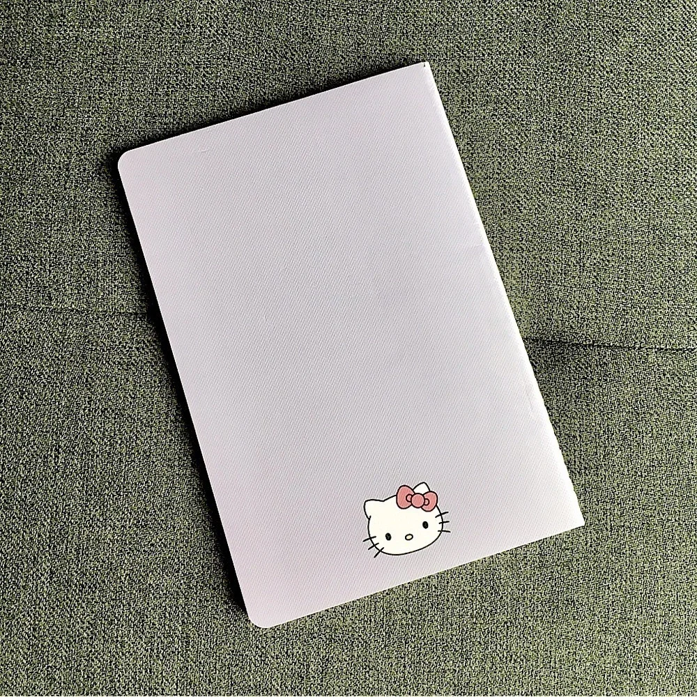 Hello Kitty “BE NICE” Notebook, Purple, 80 lined pages